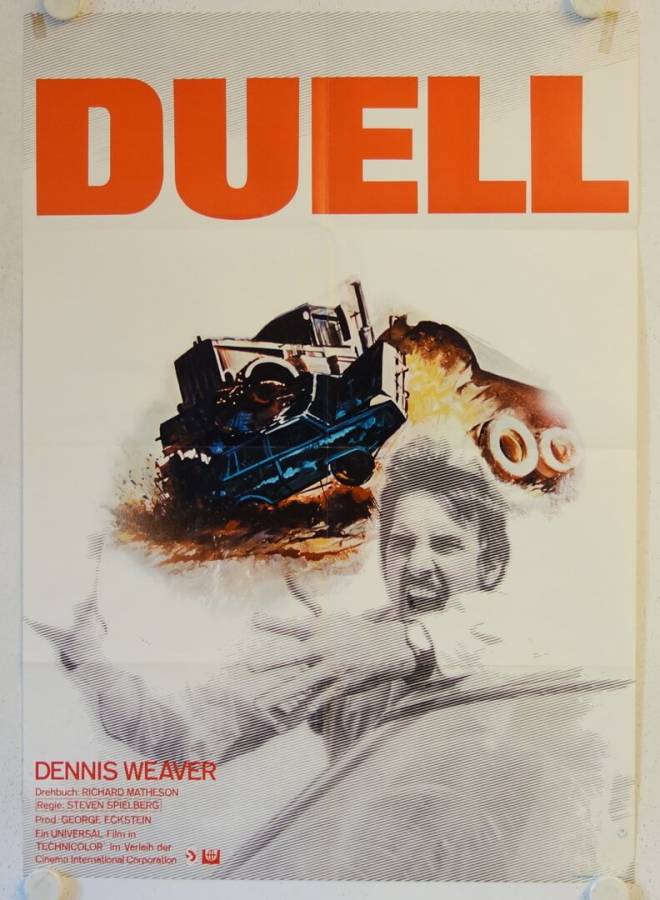 Duell originales deutsches Filmplakat